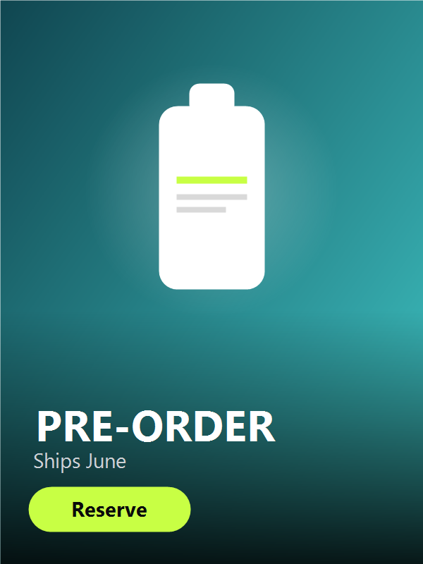 Tech pre-order image ad creative